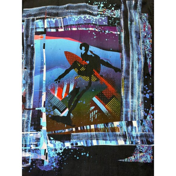 Robert Graham Limited Edition Shirt Kathleens Blues Embroidery Ocean Surf 2XL - Picture 8 of 8